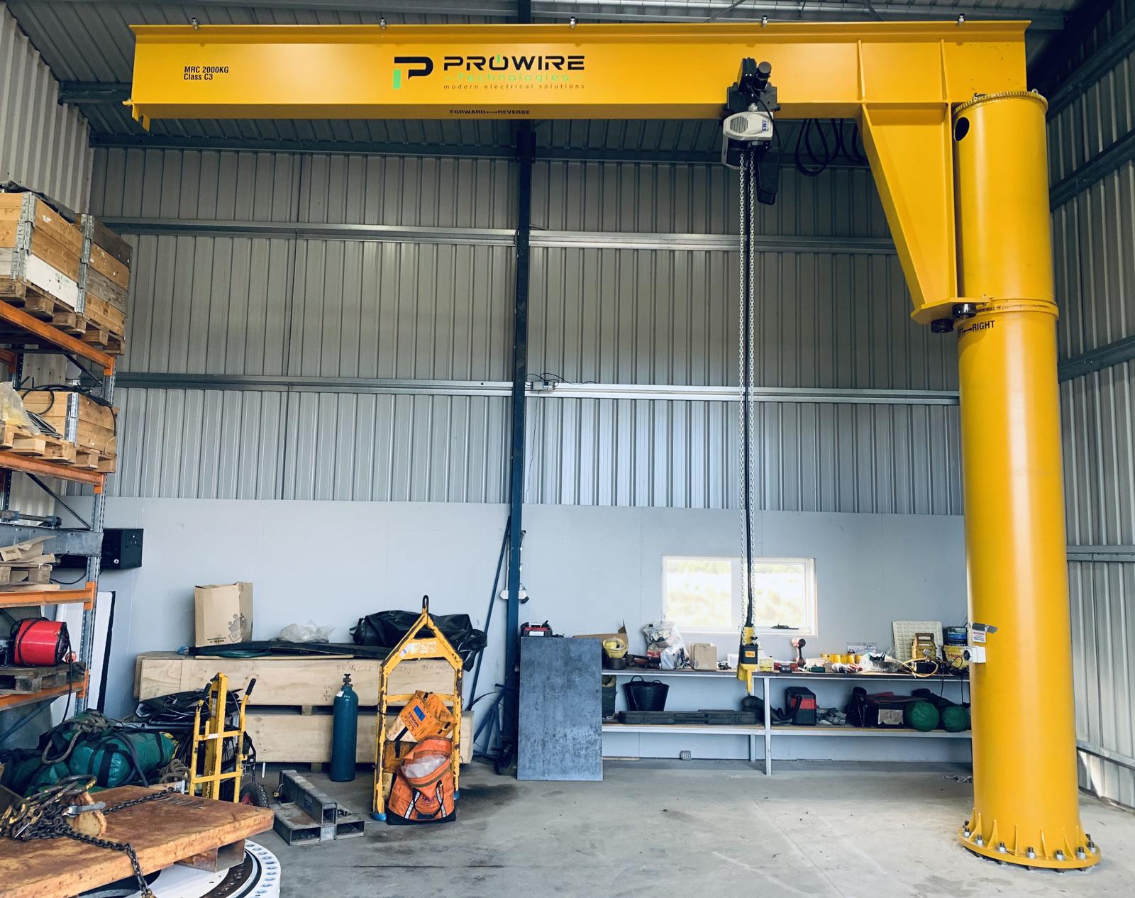 Workshop jib crane