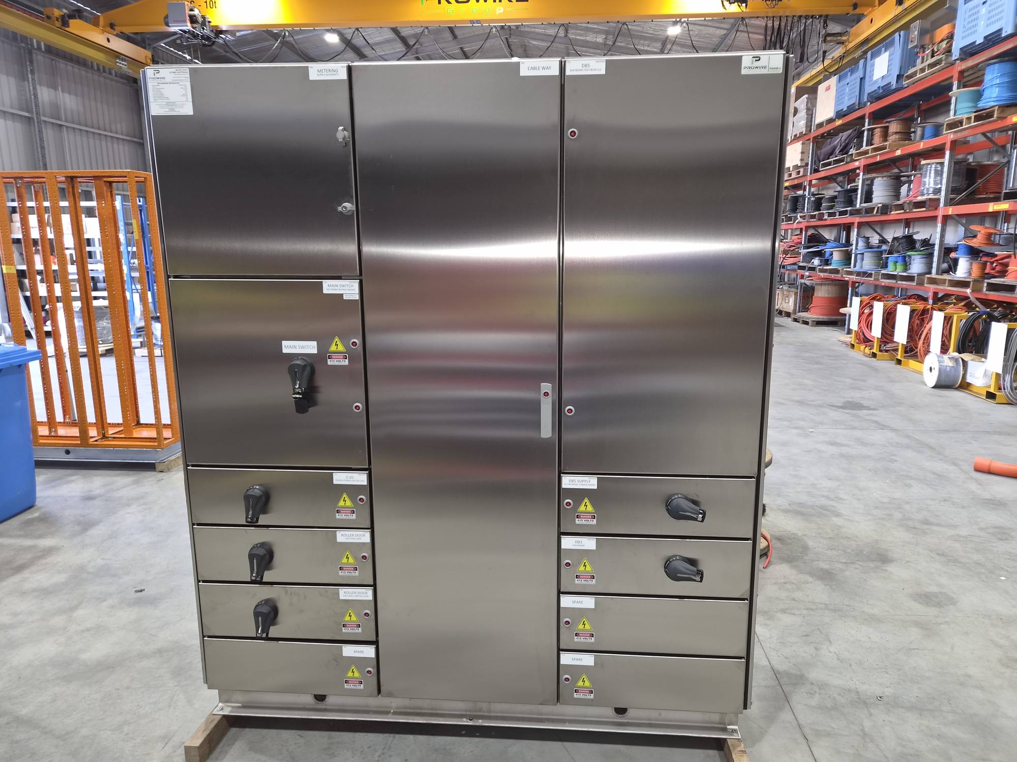 Stainless switchboard